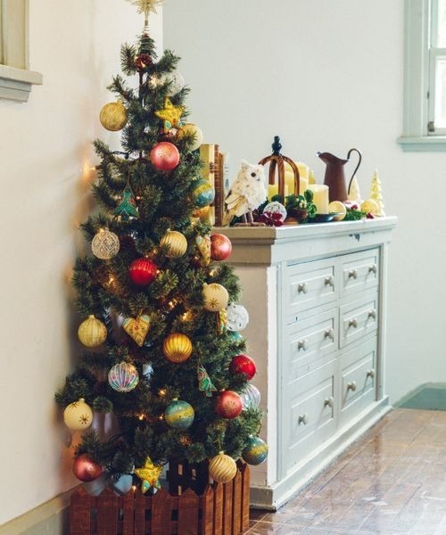 studio CLIP（スタディオクリップ）の「ハーフクリスマスツリー 150cm