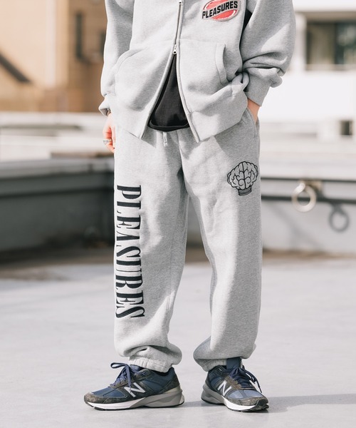 セール】PLEASURES/プレジャーズ×N.E.R.D./ナード NERD SWEAT PANTS