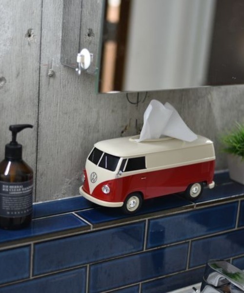 フォルクスワーゲン バス ティッシュケース VW BUS T.BOX 小物入れ FAC
