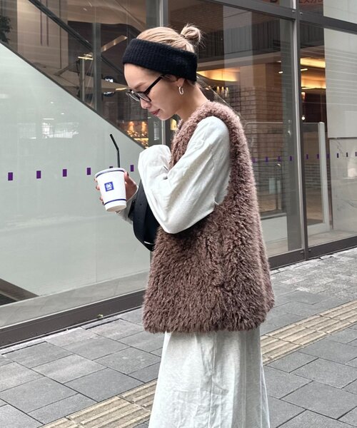 セール】【WEB限定】PON企画ファーベスト（ベスト）｜CIAOPANIC TYPY