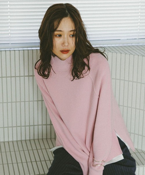 GLOBAL WORK（グローバルワーク）の「メルティハイネックアゼプル