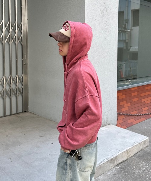 Double Zip-Up Short Hoodie - ダブルジップショートフーディー【短丈