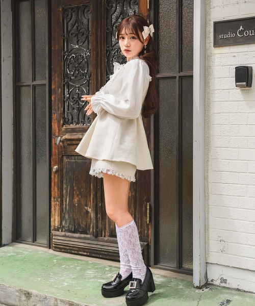 ROJITA（ロジータ）の「BIGリボンツイードセットアップ（セットアップ