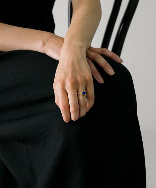 セール】decor『デコール』 石のリング ラピスラズリ（リング）｜URBAN