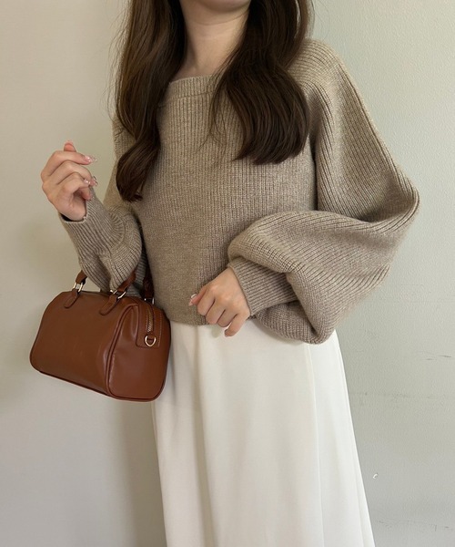 マルチウェイニットセットワンピース（ワンピース）｜one after