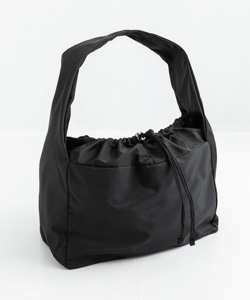 2Way ストリングビッグショルダーバッグ たすき掛け 肩掛け