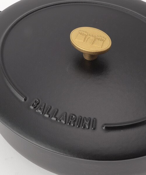 セール】◇ベラモンテ オーバル 23cm トリュフブラック ＜BALLARINI