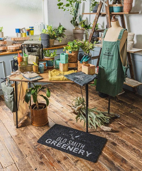 OLD SMITH GREENERY】マット/45×75cm（ラグ/マット）｜niko and