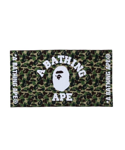 ABC CAMO BEACH TOWEL（タオル）｜A BATHING APE（アベイシングエイプ