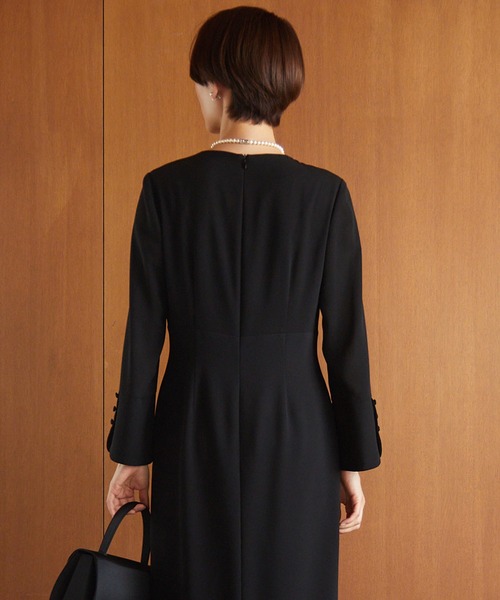 喪服・礼服】ジョーゼットワンピース | 【公式】form forma(フォルム