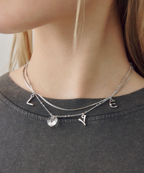 セール】ラブ チャーム ネックレス（ネックレス）｜GOLDY（ゴールディ