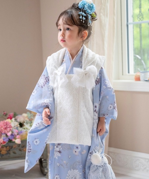 セール】七五三3点セット 被布・着物・肌襦袢（着物）｜Catherine