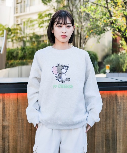 セール】【TOM AND JERRY/トムとジェリー】オリジナルデザイン 裏起毛