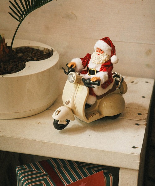 ムービングサンタバイク ☆2025X'mas☆(WEB限定)（インテリア雑貨