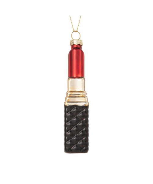 セール】ガラスオーナメント リップスティック（インテリア雑貨