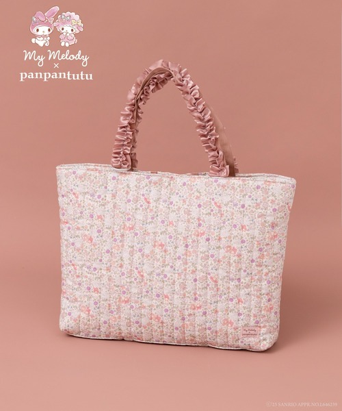 フリルレッスンバッグ【シナモロール/マイメロディ/ハローキティ/無地