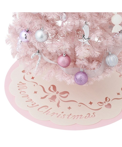 セール】クリスマスツリー スターターセット 150cm ピンク（インテリア