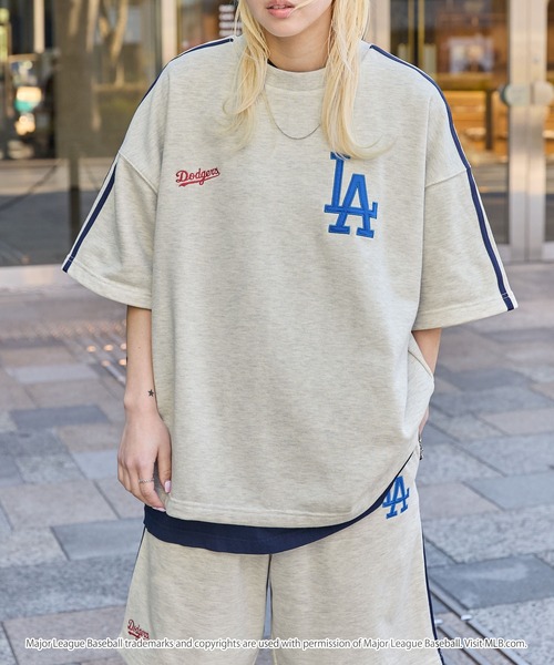 MLB/メジャーリーグベースボール 別注 セットアップ ワッペン刺繍