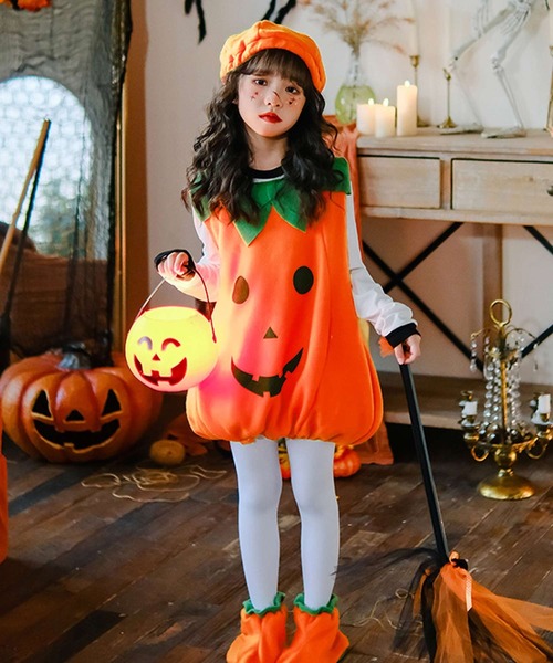 OSYAREVO（オシャレボ）の「キッズ コスプレ ハロウィン かぼちゃ