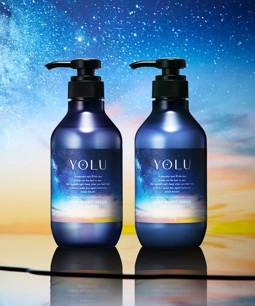YOLU（ヨル）の「YOLU ヨル ディープナイトリペア シャンプー