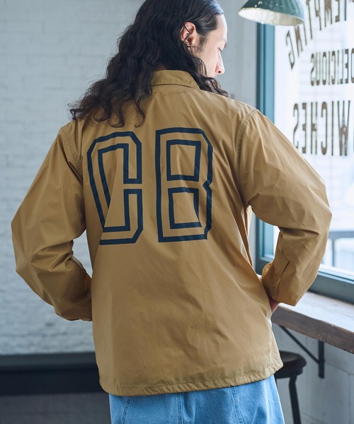 mj10245- プリントコーチジャケット（Numbering）（ナイロンジャケット