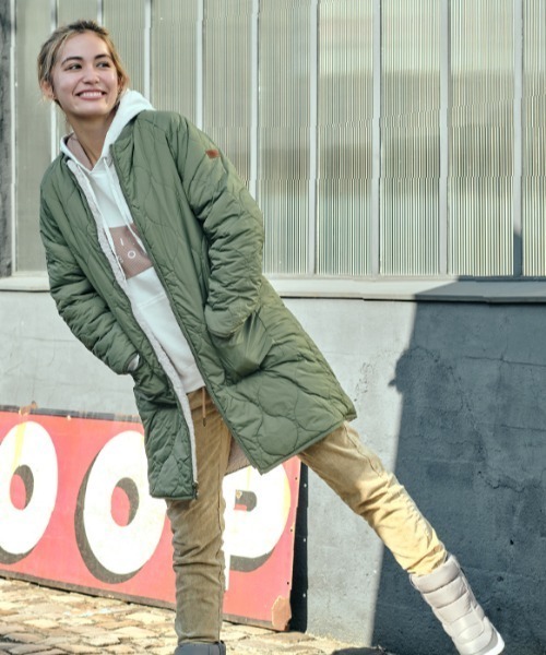 ROXY（ロキシー）の「ROXY/ロキシー リバーシブル ボアジャケット