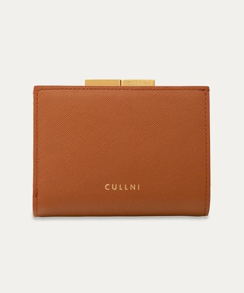 Leather Mini wallet With A Clasp（財布）｜CULLNI（クルニ）の