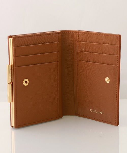 Leather Mini wallet With A Clasp（財布）｜CULLNI（クルニ）の