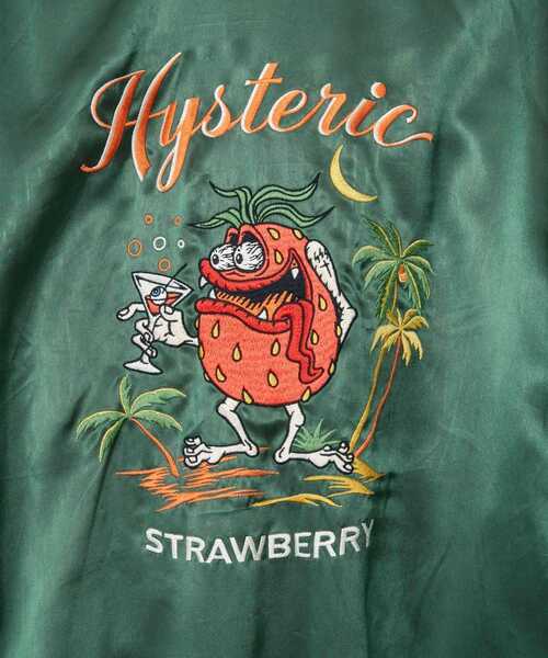 STRAWBERRY MONSTER刺繍 スカジャン（スカジャン）｜HYSTERIC GLAMOUR