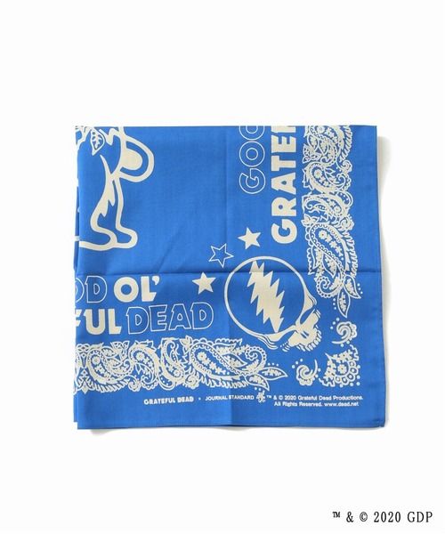 GRATEFUL DEAD×JOURNAL STANDARD/グレイトフルデッド】大判バンダナ