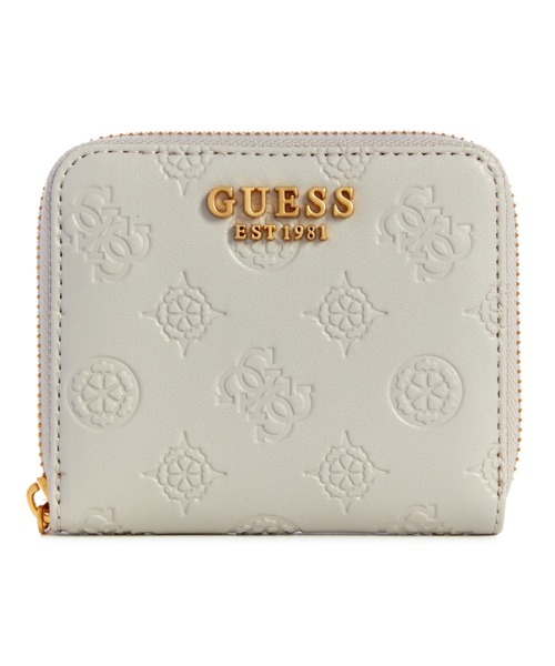 JAMES LOGO Small Zip Around Wallet 財布 レディース | GUESS(ゲス