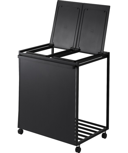 tower（タワー）蓋付き目隠し分別ダストワゴン 45L 2分別