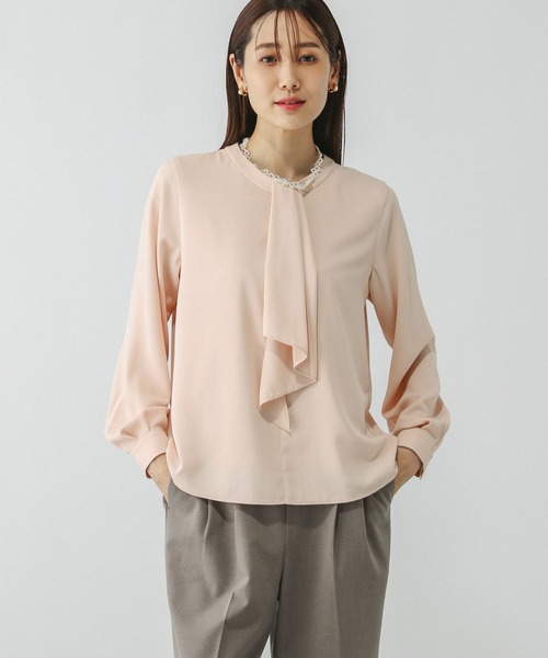 GLOBAL WORK（グローバルワーク）の「お手入れらくらくボウタイ風