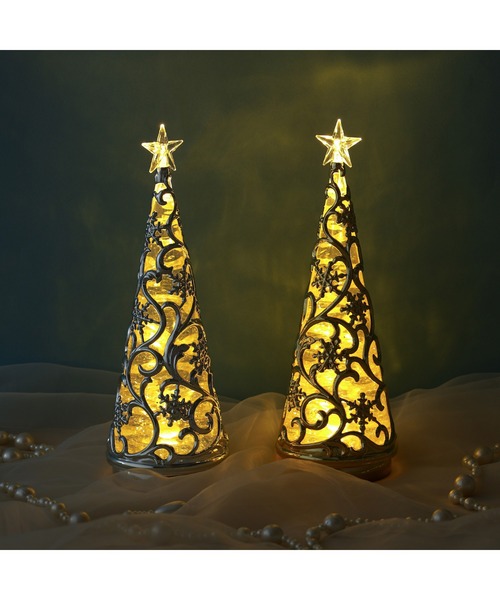 ウォーターツリースノーRAINBOW＆WARM シルバー（インテリア雑貨