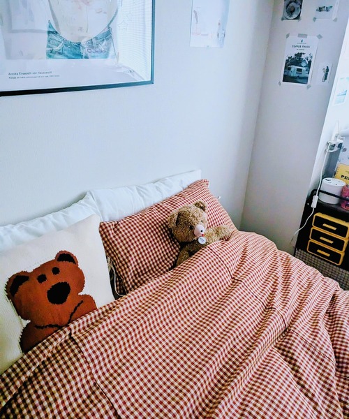 Casselini HOME(キャセリーニ ホーム)ストライプ布団カバー(シングル