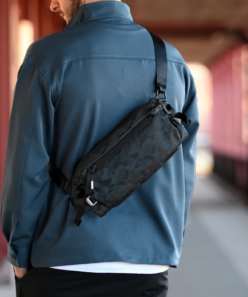 セール】ace. クロスリングCJ カモフラ柄 スリングバッグ Sサイズ