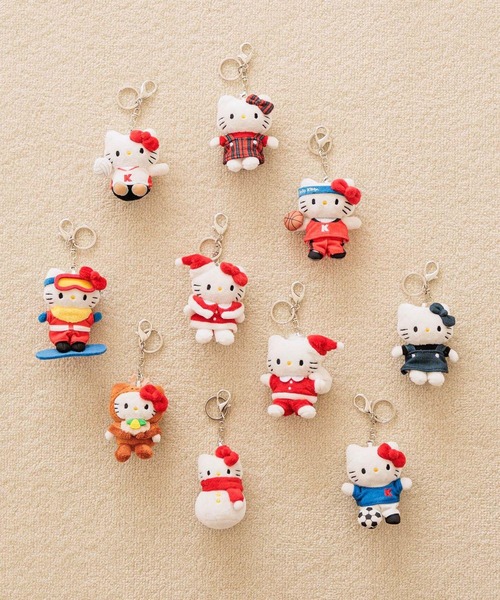 セール】【HELLO KITTY】トイキーホルダー3 247363（キーホルダー