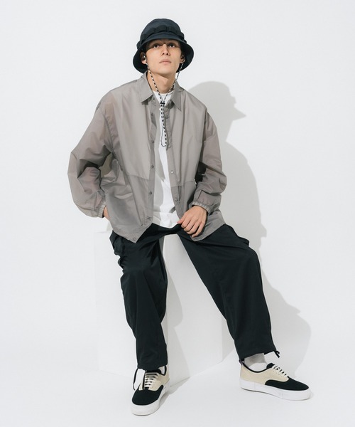 Ressaca（レサーカ）の「オーバーサイズ コーチジャケット長袖シャツ