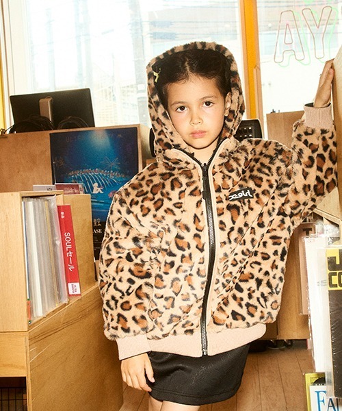 セール】フェイクファーリバーシブルブルゾン（ブルゾン）｜X-girl