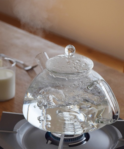 Nova ノヴァ 1.2 ケトル ガラス やかん クリア 1.2L（キッチンツール