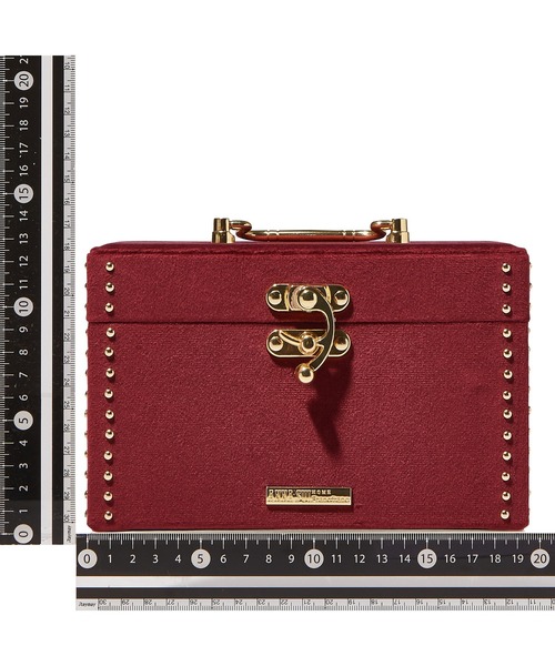 セール】ANNA SUI ジュエリーボックス S ダークレッド（収納グッズ