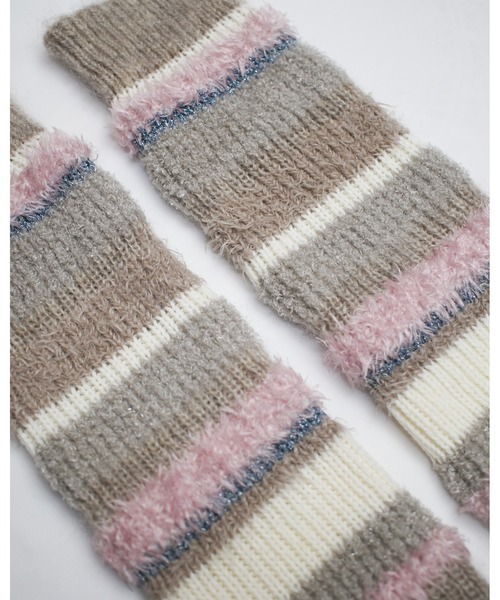 rurumu:（ルルムウ）の「rurumu:/ルルムウ/multi stripe arm warmer
