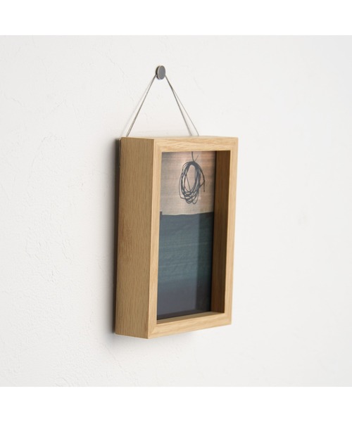 木製フレーム・L判サイズ用 有効表示寸法：約85×123mm（フォト