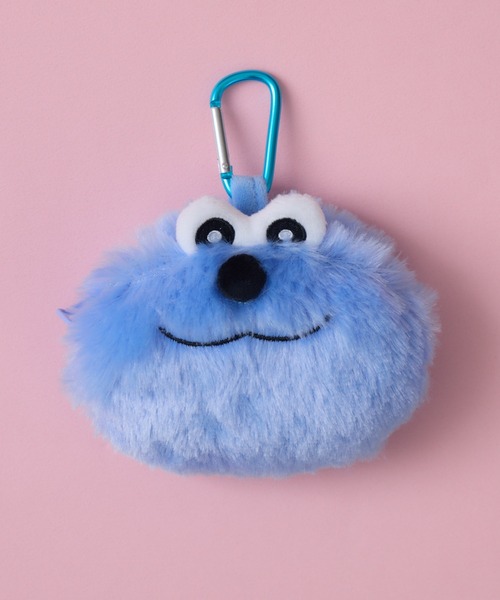 パペットスンスン】カラビナ付ファスナーマスコット（ポーチ