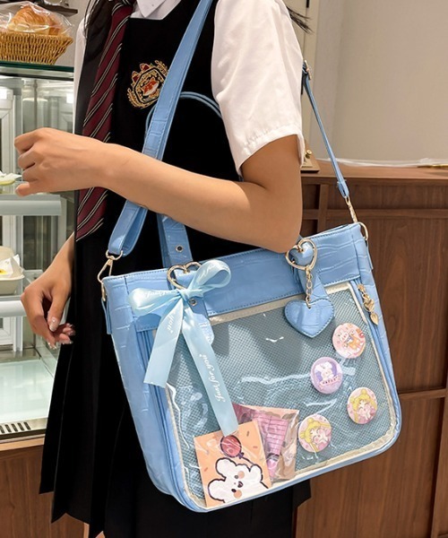 セール】【推し活】クロコPU ヲタ活 痛バッグ（トートバッグ）｜LAC