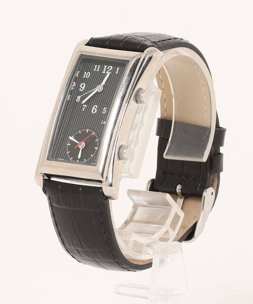 Three Four Time（ｽﾘｰﾌｫｰﾀｲﾑ）の「ダブルフェイス本革ウォッチ