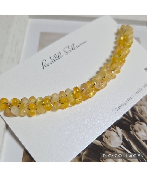 ReeHK.Sakura】ファンファーレビーズブレスレット (MA)（ブレスレット