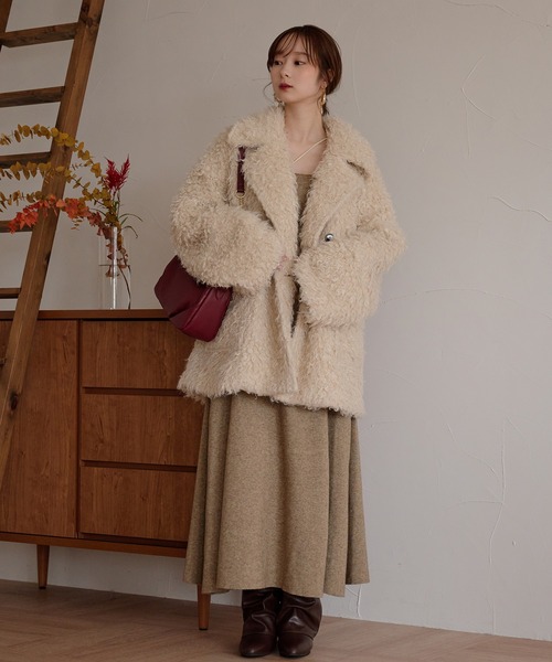 セール】poodle middle coat / プードルミドルコート（その他アウター