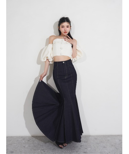 セール】プリンセスマーメイドデニムスカート（スカート）｜Darich
