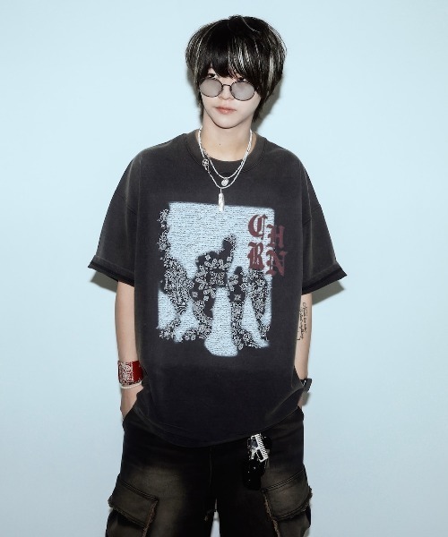 CHRONOIZM/クロノイズム/SHADOW T-SHIRT（Tシャツ/カットソー）｜L.H.P